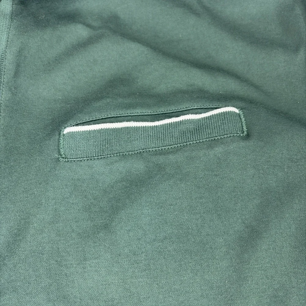 Banana Republic Men's XL Luxe Touch Performance Green Anti-Odor Button-Up Shirt